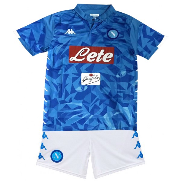 Trikot Napoli Heim Kinder 2018-19 Blau Weiß Fussballtrikots Günstig